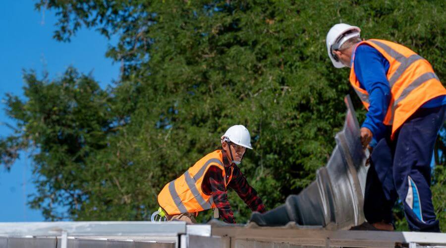 Professional New roof installation in Fossil, OR